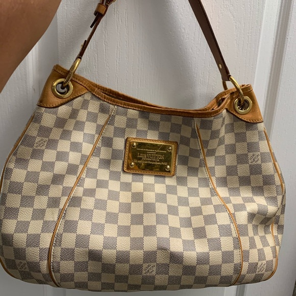 Louis Vuitton Handbags - Louis Vuitton Galleria PM Damier Azur Canvas Hobo